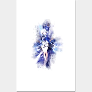 Furina - Genshin Impact (Watercolor) Posters and Art